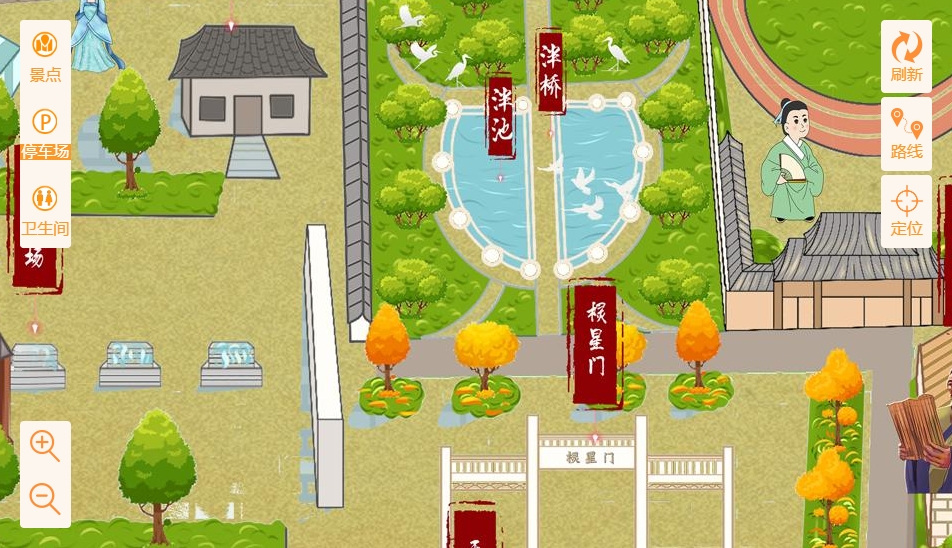 邵武手绘地图景区语音讲解导览系统：智慧景区建设的基石